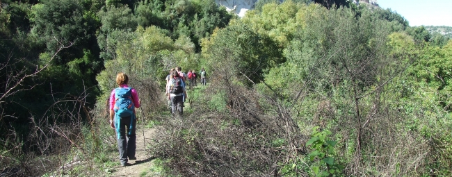 valle dell'anapo kalura trekking